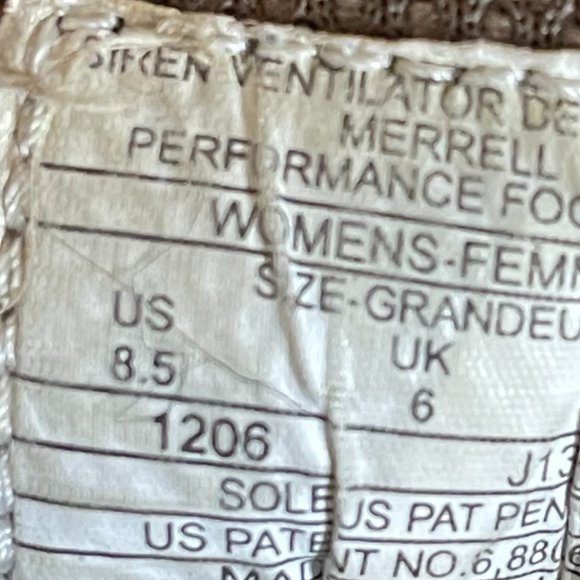 Merrell Siren Ventilator Desert Sage Women's shoes - Picture 7 of 16